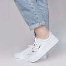 Tênis Branco Feminino Sola Alta Sapatênis Casual Original