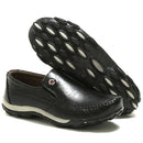 Sapatilha Mocassin Masculina Couro Ligitimo Confortável Total