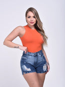 Short Jeans Bazzut Feminino