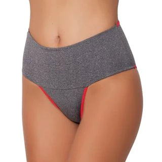 Kit 5 Fitness Panties High Waist Dry Belly Panties