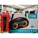 40w Bluetooth V5.1 Fam Tws IPX6 Water Resistant Speaker with Strap and Microphone Tomato