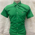 Men's Short Sleeve Beach Social Slim Hawaiian Cheap Shirt, Fabric and Viscose