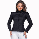 Camisete Feminina Branca Blusa Branca Manga Bufante Reveillon Manga Princesa Cinturada Moda