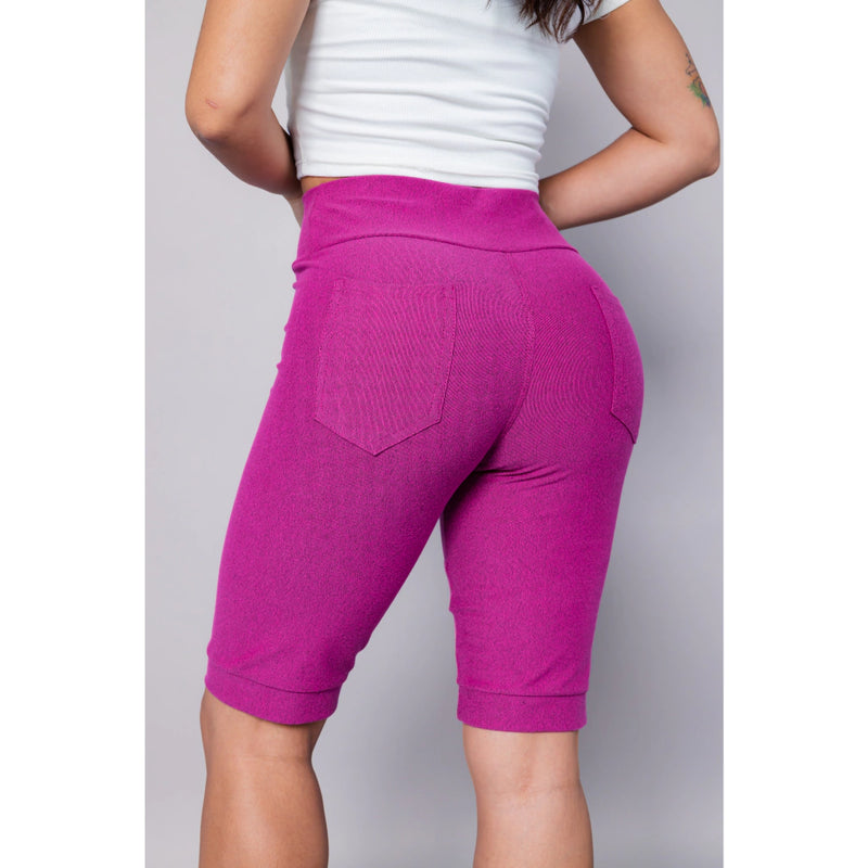 Women's Denim Shorts Bermuda Imitates Jeans Cos High Cotton