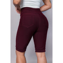 Women's Denim Shorts Bermuda Imitates Jeans Cos High Cotton