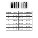 Calça Jeans Feminina Wide Leg Cintura Alta 100% Algodão