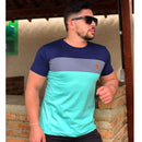 Camiseta Masculina Em Algodão Fio 30 Penteado Com Elastano Diversas Cores Preço De Fábrica