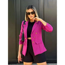 Women's Blazer Tailored Jacket Social Coat With Beautiful Button Super Shipping