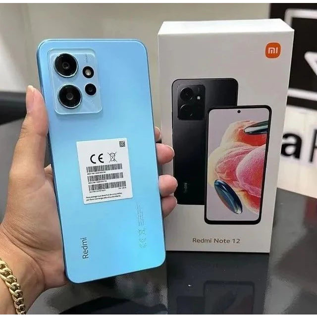Xiaomi Redmi Note 12 Cell Phone 256/8GB 128/8GB 128/6GB or 128/4GB Ram - Original - Global Version