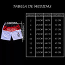 Bermuda Modinha Shorts for Children and Youth from 2 to 16 Years Old Various Colors