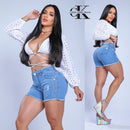 Women's Light Luxury Denim Short