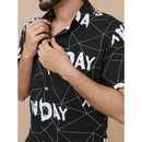 Camisas Floridas Estampadas Havaiana Praia Confortaveis Manga Curta Verão