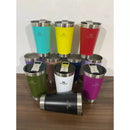 Copo Térmico Inox 473ml Com Tampa Preto e Colorido e Abridor ENVIO 24H