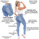 Calça Jeans Feminina Cós Curve Clara Empina Bum bum
