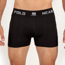 Kit 8 Cuecas Box Microfibra Lisa Sem Costura Polo Wear