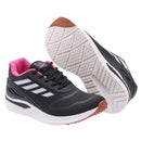 Tênis Feminino Academia Caminhada Super Leve Original + Relógio