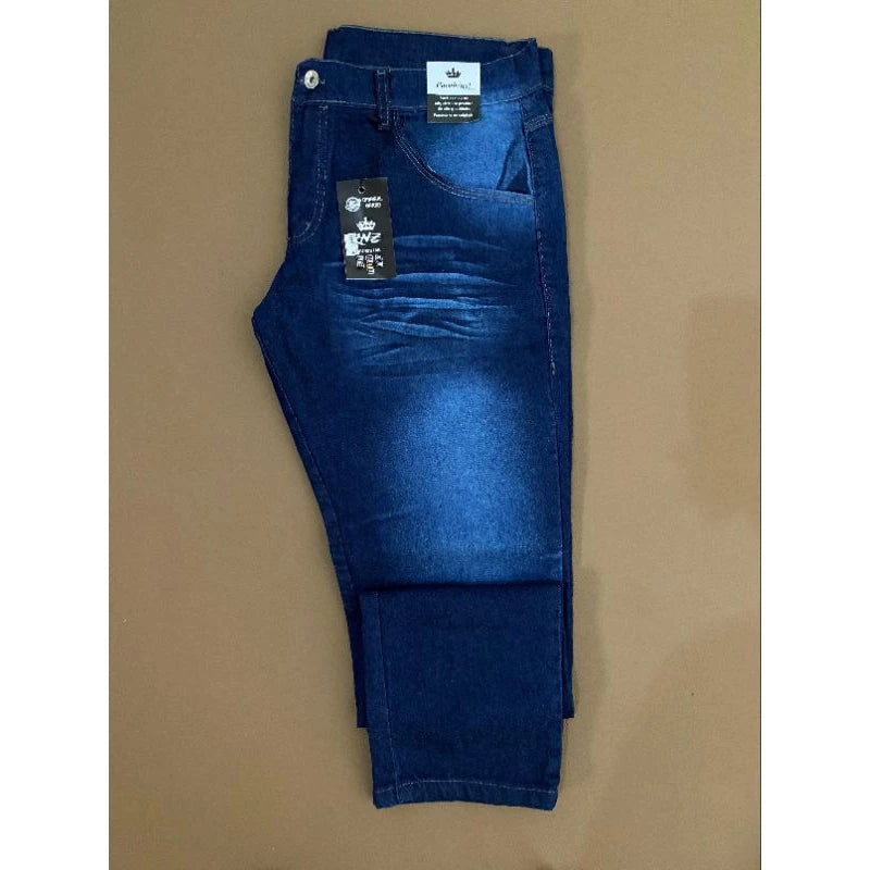Kit 2 calças jeans Masculinas Lycra elastano - Confortáveis - básico Linha Premium