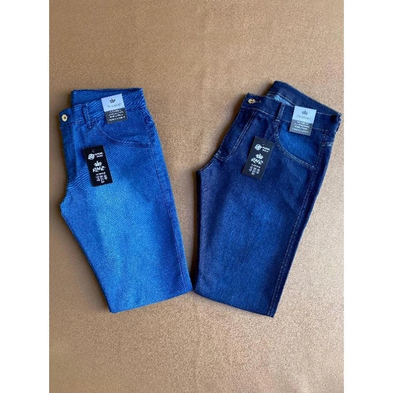Kit 2 calças jeans Masculinas Lycra elastano - Confortáveis - básico Linha Premium