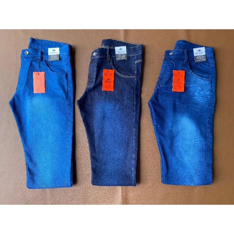 Kit 2 calças jeans Masculinas Lycra elastano - Confortáveis - básico Linha Premium
