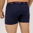 Kit Com 06 Cueca Boxer de Poliamida Lisa - Conforto e Qualidade