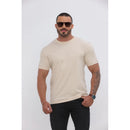 Camiseta Masculina Algodão Peruano 50.1 Premium com Elastano