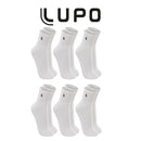 Kit 6 Pares de Meias Lupo Sport Cano Médio – Ref. 3245 – Original