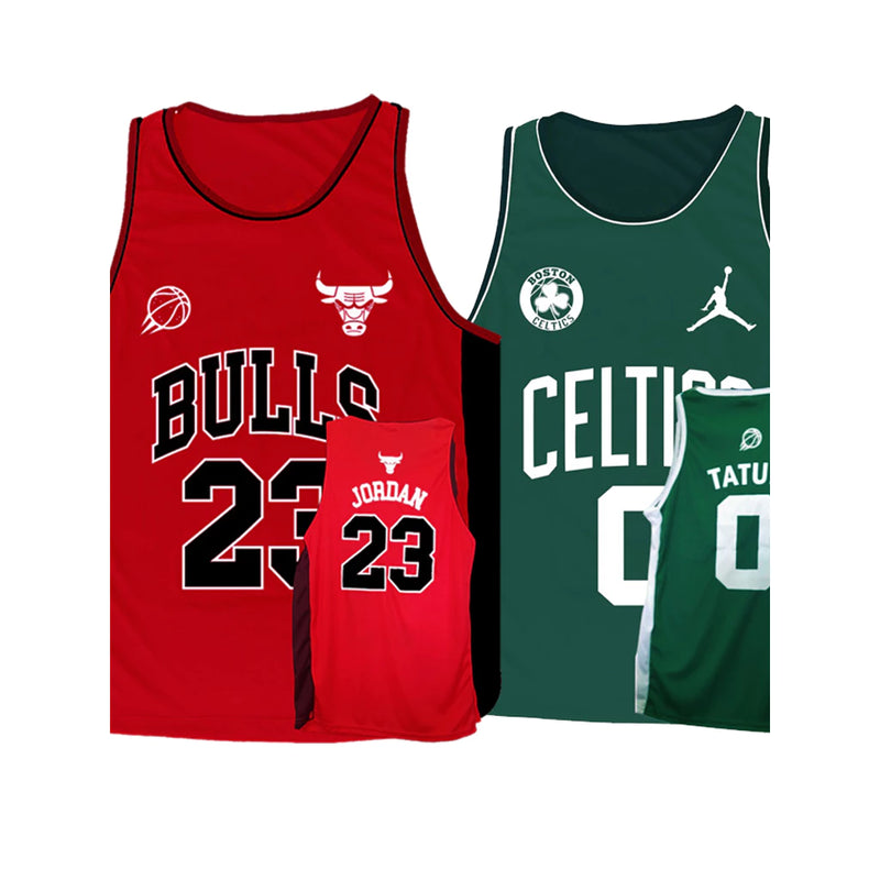 Kit 2 Regatas Basquete para Atividade Esportiva Corrida