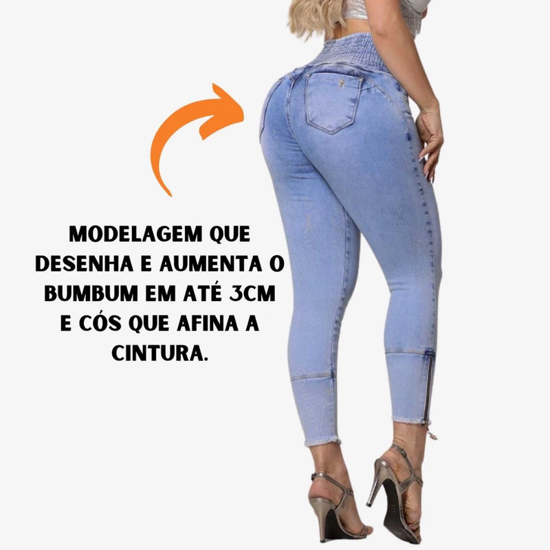 Rhero Jeans Empina Bumbum Shaping Pants With Removable Cup