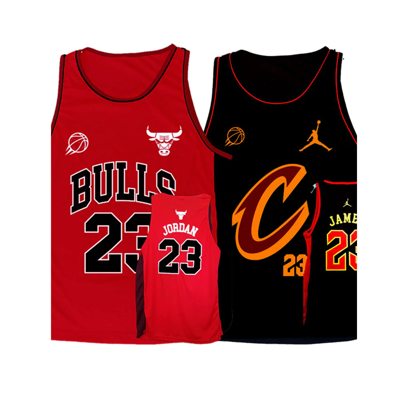 Kit 2 Regatas Basquete para Atividade Esportiva Corrida