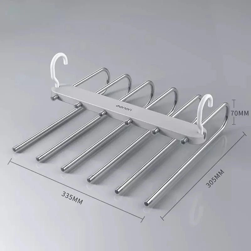 Cabide para Calça Multifuncional 6 em 1