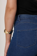 Calça Jeans Skinny Básica Modeladora Levanta Bumbum