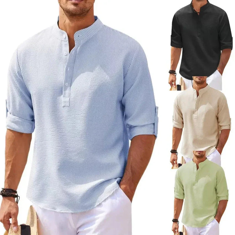Camisa de Linho Heated Summer
