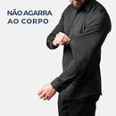 Camisa Social Lisa Conforto Anti Amassado