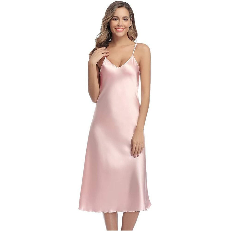 Camisola Cetim Longo - Noturna