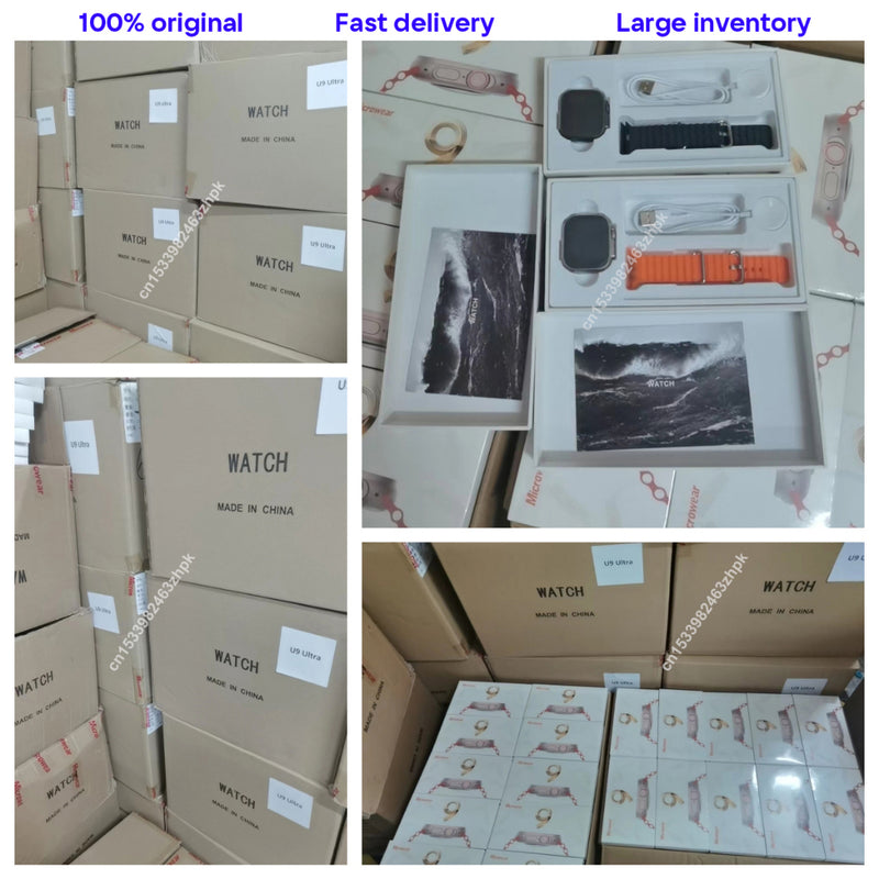 U9 Ultra Smart Watch Microwear Series 9 Compass 2.2 Large Screen IP68 49mm GPS Track Men Sport Original IWO Smartwatch