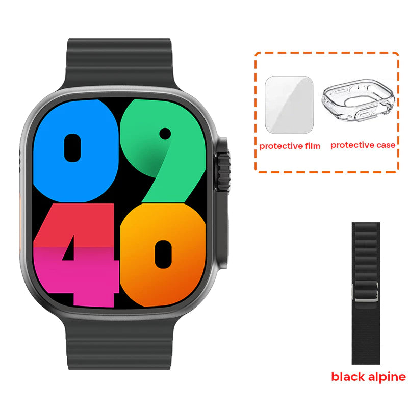 Ultra 9 Plus U9 Plus SmartWatch Watch Compass NFC for Men Women IWO Series 9 Max Waterproof Ultra9