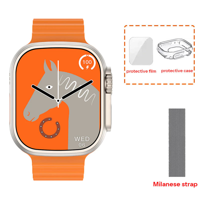 Ultra 9 Plus U9 Plus SmartWatch Watch Compass NFC for Men Women IWO Series 9 Max Waterproof Ultra9