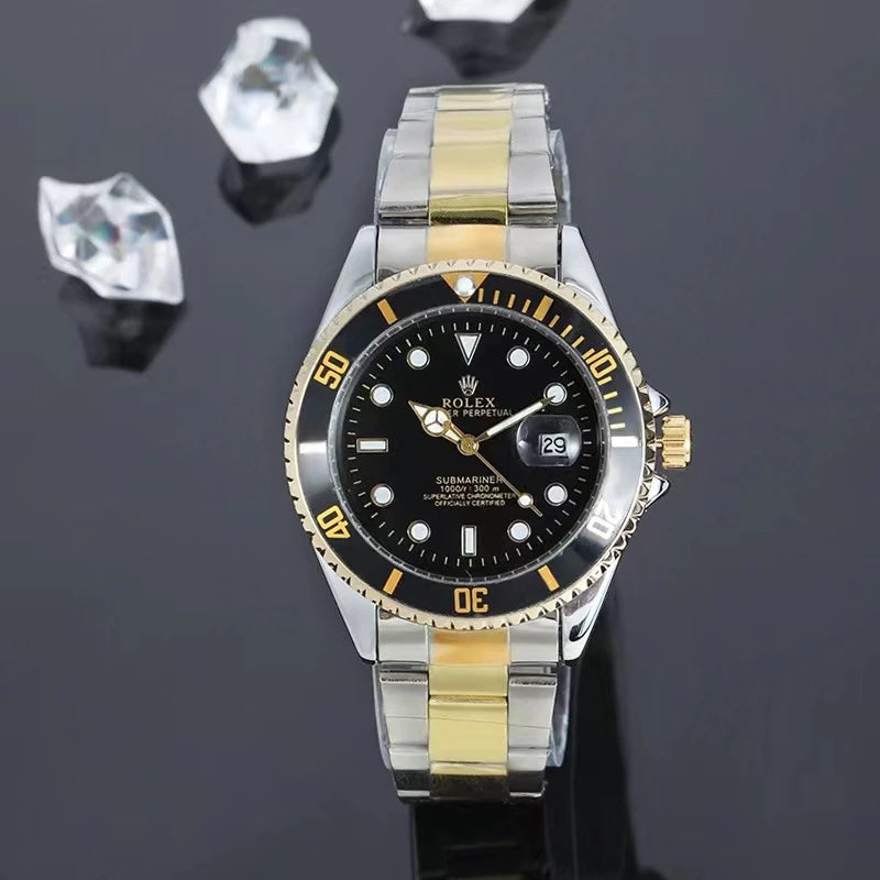 Men's Gold and Green Submariner Watch 2022