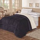 Coberdrom Sherpa Casal King Supreme Duplaface Pele de Cordeiro