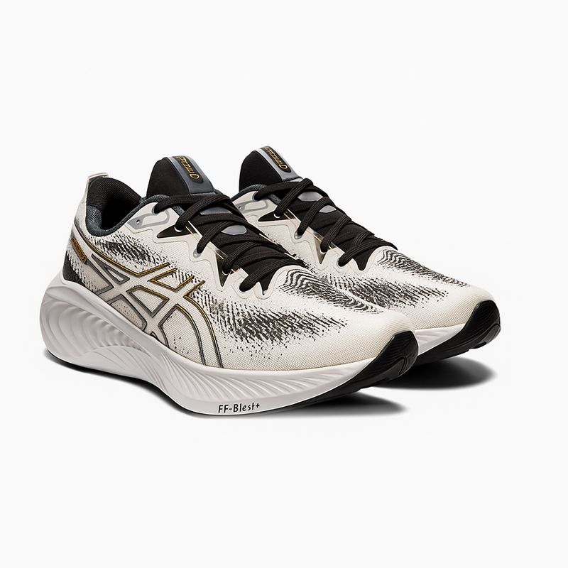 ASICS GEL CUMULUS 25 – CINZA / PRETO / DOURADO
