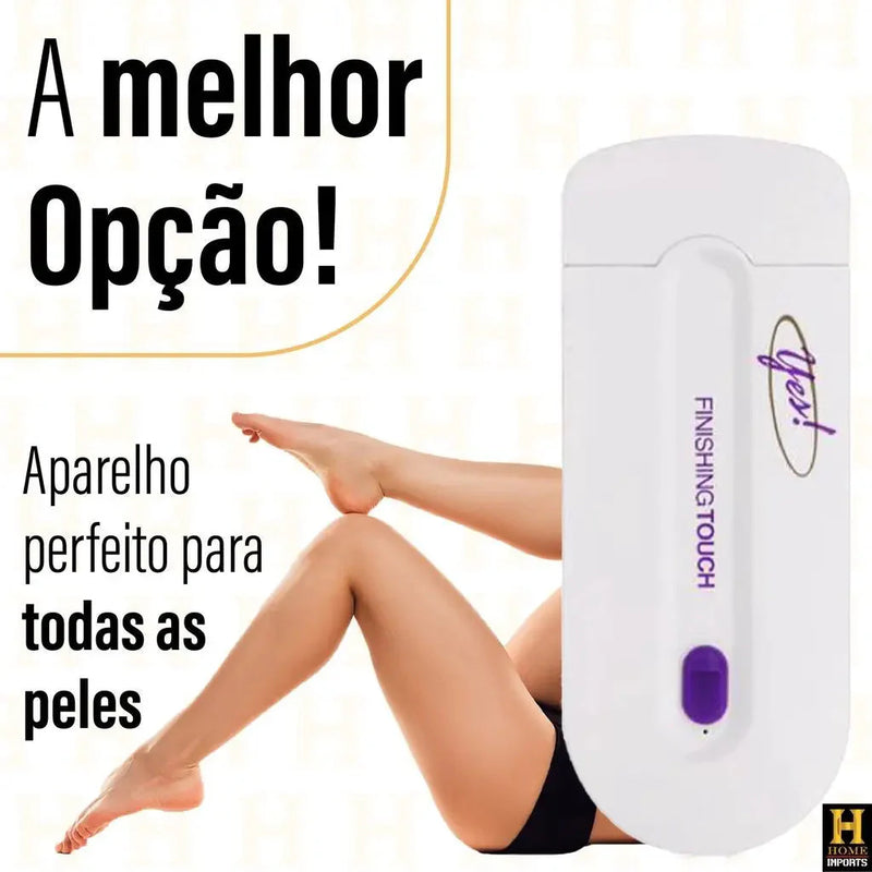Depilador Feminino Indolor 2 em 1 - LaserFlex  + [Brinde Exclusivo]