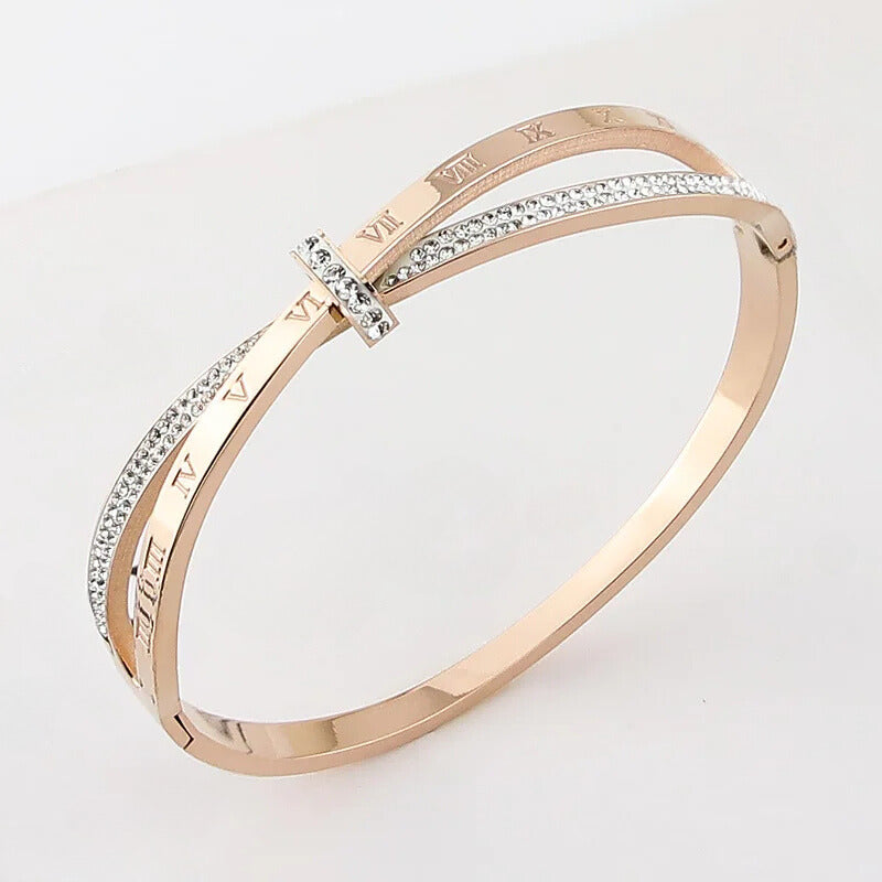 Bracelete Imperial com Pedras Brilhantes