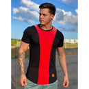 Camisa Longline masculina estampada, camisa oversized com estampa, camiseta Longline, blusa masculino