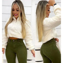 Casaco Ted Feminino Blusa de Frio Quentinha Casaco de Pelinho