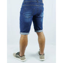 Kit 3 Men's Elastane Jeans Shorts Assorted Models Promotion With Lycra