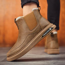 Bota de Couro Inverno Passeio Sofisticado