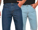 Kit 02 Bermuda Jeans Masculina Casual Trend