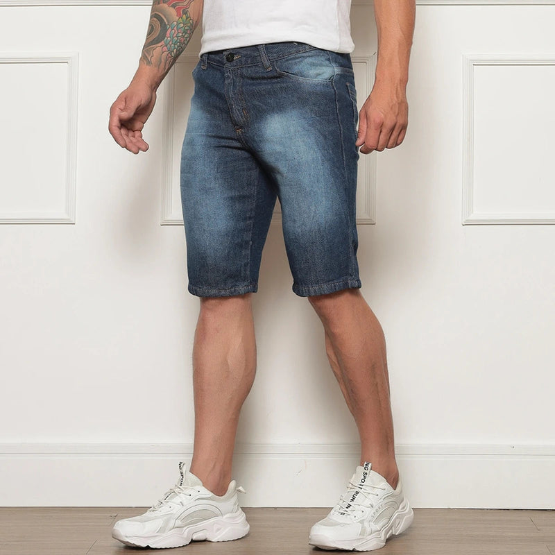 Kit 03 Bermudas Jeans Masculina Casual
