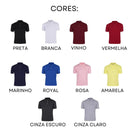Kit 05 Camisas Polo Plus Size