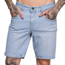 Kit 02 Bermuda Jeans Masculina Algodão